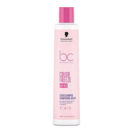 Schwarzkopf Professional Bonacure Color Freeze Silver Shampoo For Grey & Lightened Hair