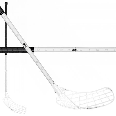 Zone floorball HYPER AIR ULTRALIGHT 27 THIN all white Florbalová hůl