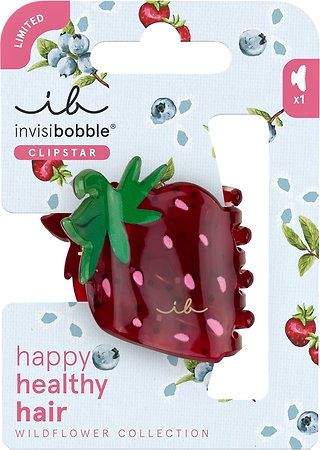 Invisibobble Wildflower Clipstar Berry Brighter