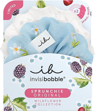 Invisibobble Wildflower Sprunchie Sunthreads 2pc větinové látkové gumičky pro šetrné účesy