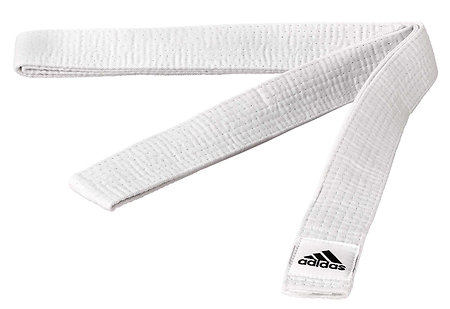 Adidas Martial Arts Belt White Martial Arts Belt