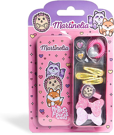 Martinelia My Best Friends Tin Box dětská sada šperků a vlasových doplňků
