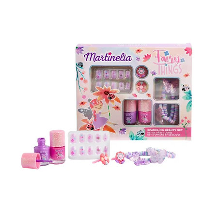 Martinelia Fairy Things Beauty Set dětská vílí sada na nehty a šperky