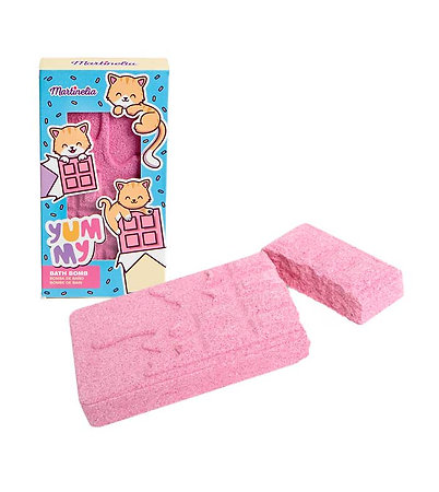 Martinelia Yummy Chocolate Bath Bomb čokoládová bomba do koupele pro děti