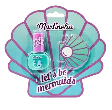 Martinelia Let's Be Mermaids Nail Duo dětská sada laku a pilníku na nehty