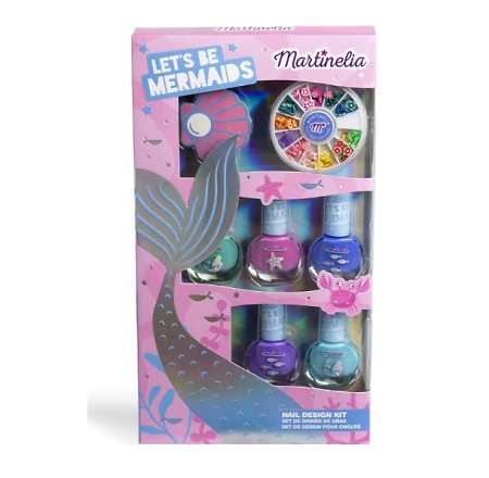Martinelia Lets Be Mermaid Nails Design Kit dětská sada pro zdobení nehtů