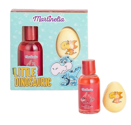 Martinelia Little Dinosauric Mini Bath Set dětská koupelová sada s dinosaurem