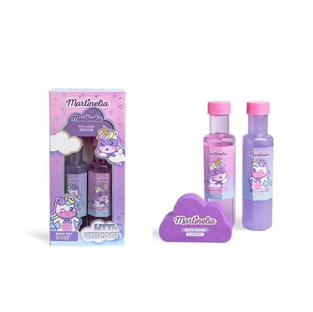 Martinelia Little Unicorn Bath Set dětská sprchová sada s jednorožcem