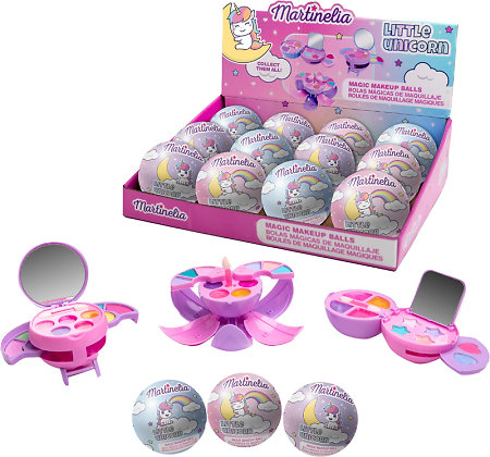 Martinelia Little Unicorn Magic Makeup Ball dětský make-up v kuličkách