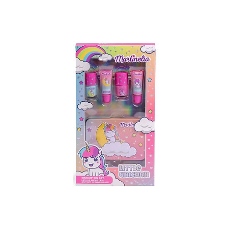 Martinelia Unicorn Makeup Tin Set dětská sada lesků a laků v krabičce
