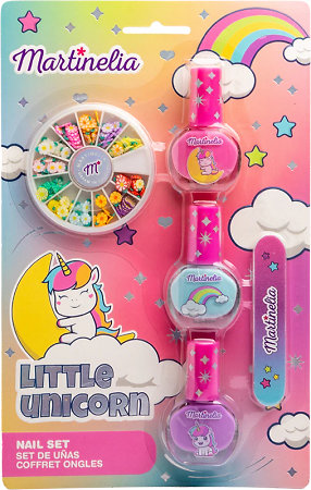 Martinelia Unicorn Nail Polish Set dětská sada laků Little Unicorn