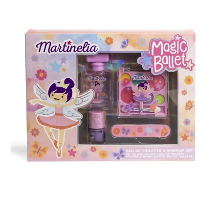 Martinelia Magic Ballet Fragrance And Makeup Set dětská sada s vůní, stíny a lakem