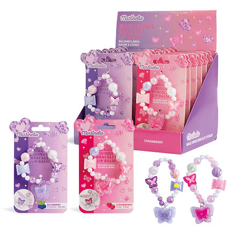 Martinelia Magic Wings Bracelet Lip Balm dětský náramek s balzámem na rty
