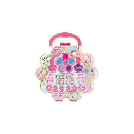 Martinelia Focus Sparkle Beauty Set Groovy Flower třpytivá dětská sada na nehty