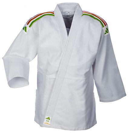Adidas Judo Uniform J350 Club white/gradient Judo Gi