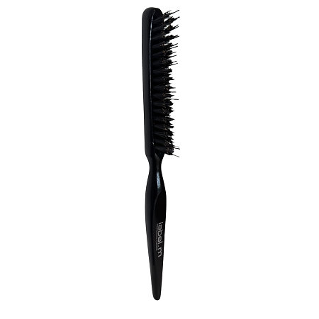 label.m Session Hair Up Brush wooden comb with natural and nylon bristles