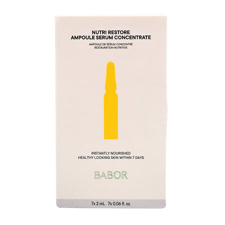 Babor Ampoule Concentrates Nutri Restore Ampoule Serum Concentrate výživné ampulky pre hĺbkovú regeneráciu a vitalitu pleti