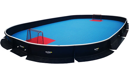 FLOORBEE Hangar floorball arena 24x14m Florbalové mantinely