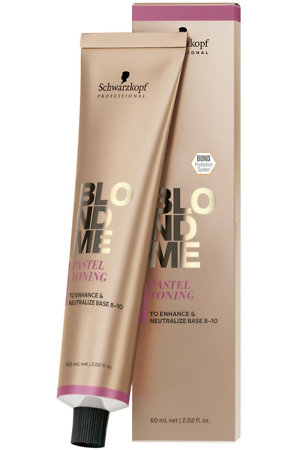 Schwarzkopf Professional BlondME Bond Enforcing Pastel Toning Toner für hellere Grundlage