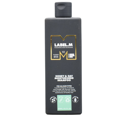 label.m Honey & Oat Moisturising Shampoo moisturizing shampoo with honey and oat extracts