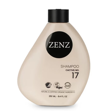 ZENZ Organic Cactus Shampoo No. 17 hydrating shampoo with prickly pear cactus