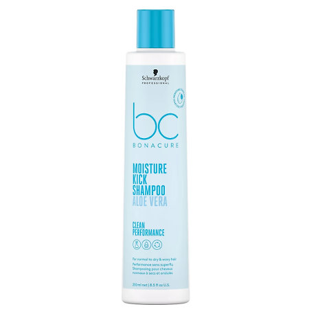 Schwarzkopf Professional Bonacure Moisture Kick Shampoo Aloe Vera Feuchtigkeitsshampoo für normales bis trockenes Haar