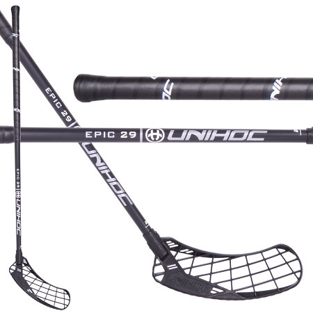 Unihoc EPIC 29 black Florbalová hůl