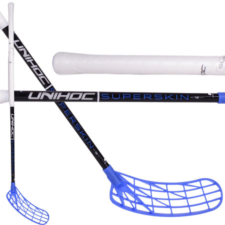 Unihoc UNILITE SUPERSKIN TITAN 26 white/blue Florbalová hůl