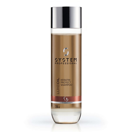 System Professional LuxeOil Keratin Protect Shampoo luxurious cleansing shampoo with keratin