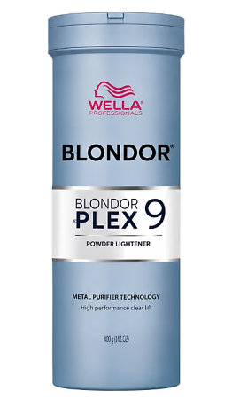 Wella Blondor Plex9 Powder Lightener Metal Purifier zosvetľujúci púder s Plex technológiou pre maximálnu ochranu