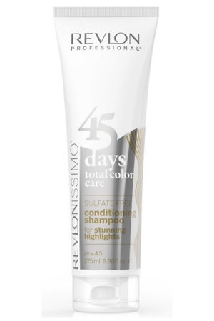 Revlon Professional Revlonissimo 45 Days Total Color Care Shampoo & Conditioner šampón a kondicionér v 1 pro bílé a barvené vlasy