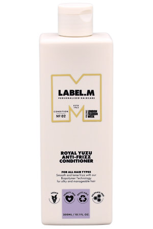 label.m Royal Yuzu Anti-Frizz Conditioner Anti-Frizz-Conditioner für welliges und lockiges Haar