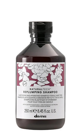 Davines NaturalTech Replumping Shampoo šampon pro posílení vlasů