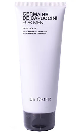 Germaine de Capuccini For Men Cool scrub čistiaci pleťový peeling pre mužov