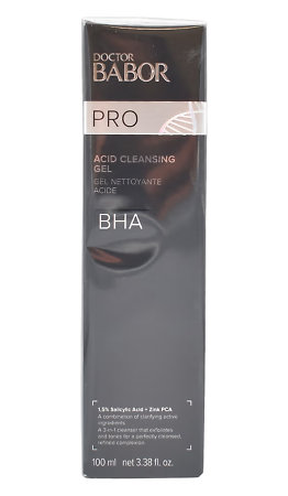 Babor Doctor Pro BHA Acid Cleansing Gel cleansing gel, peeling and toner
