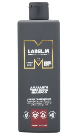 label.m Amaranth Thickening Shampoo objemový a posilňujúci šampón s výťažkami z amarantu