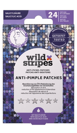Wild Stripes Anti-Pimple Patches Shining Stars