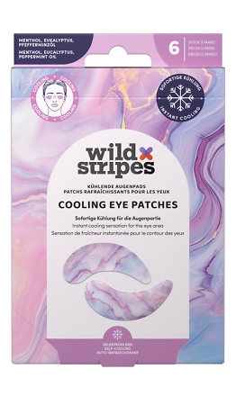 Wild Stripes Cooling Eye Patches Marble Rose