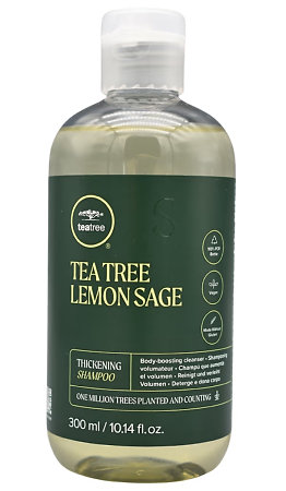 Paul Mitchell Tea Tree Lemon Sage Thickening Shampoo Vegan Volumizing shampoo
