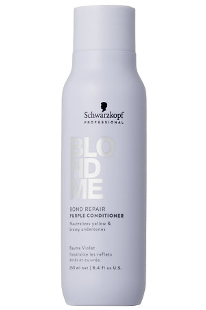 Schwarzkopf Professional BlondME Bond Repair Purple Conditioner fialový kondicionér pre blond vlasy