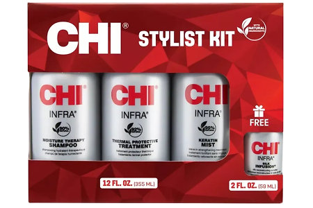 CHI Infra System Home Support Kit Professionelles Haarpflegeset