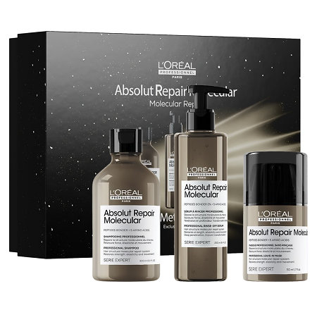 L'Oréal Professionnel Série Expert Absolut Repair Molecular Trio Meteora limitovaná edice pro poškozené vlasy