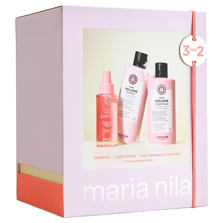 Maria Nila Pure Volume Holiday Box darčeková sada pre maximálny objem vlasov