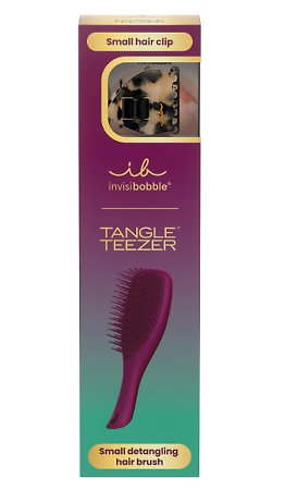 Tangle Teezer Midnight Glamour Set dárková sada s hřebenem a skřipcem