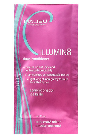 Malibu C ILLUMIN8 Shine Conditioner kondicionér pro dosažení lesku ve vlasech