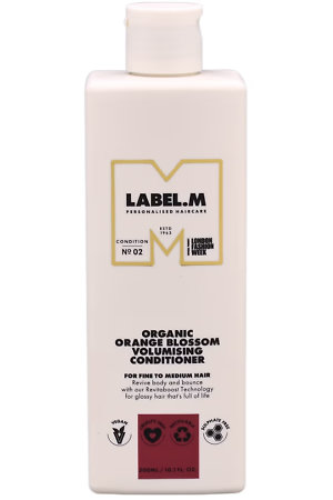 label.m Organic Orange Blossom Volumising Conditioner conditioner with orange blossom for hair volume