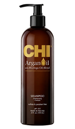 CHI Argan Oil Shampoo pečující šampon pro suché a poškozené vlasy