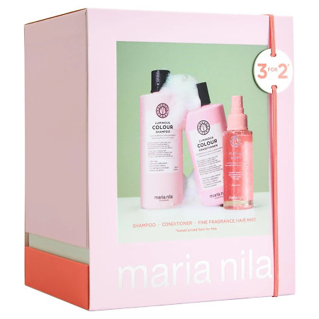 Maria Nila Luminous Color Holiday Box New darčeková sada na ochranu a lesk farbených vlasov