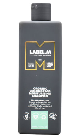 label.m Organic Lemongrass Moisturising Shampoo feuchtigkeitsspendendes Shampoo mit Zitronengras-Extrakten