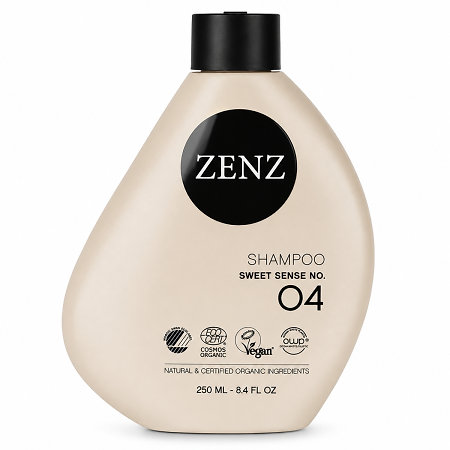 ZENZ Organic Sweet Sense Shampoo No. 04 Feuchtigkeitsspendendes Volumen-Shampoo